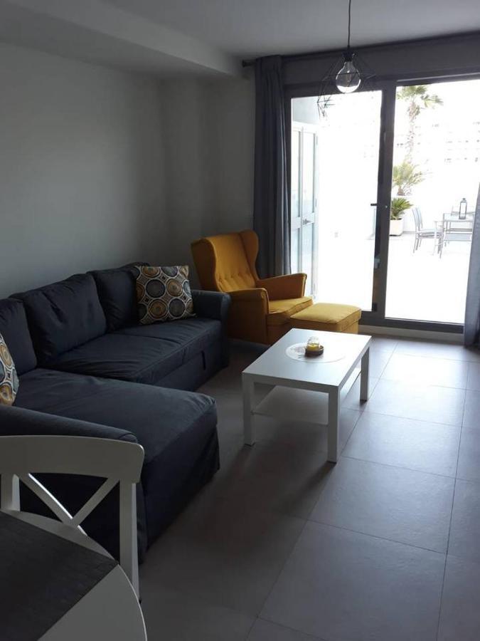 Apartamento En Primera Linea De Playa, Con Piscina Y Garaje En Torrox Costa 外观 照片